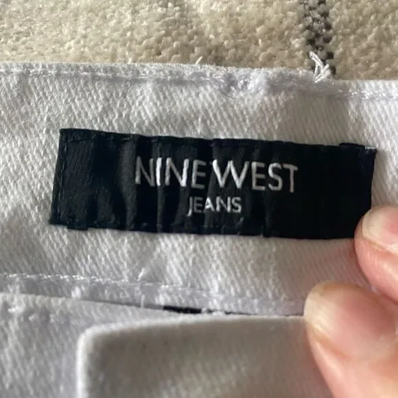 Nine West White Straight leg Size 20W denim jeans - Picture 7 of 9